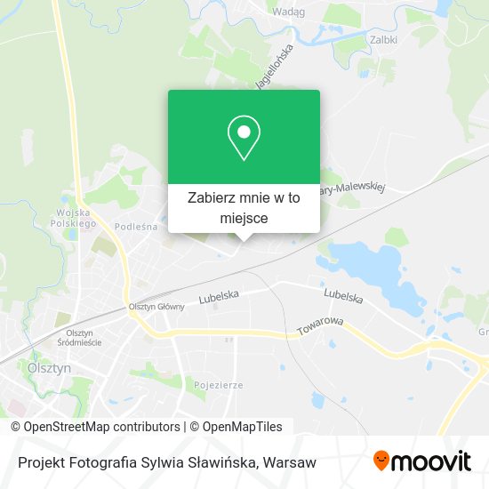 Mapa Projekt Fotografia Sylwia Sławińska