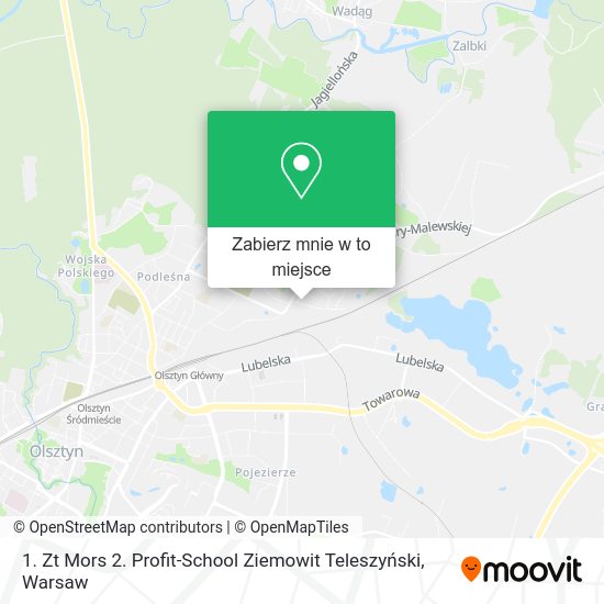 Mapa 1. Zt Mors 2. Profit-School Ziemowit Teleszyński