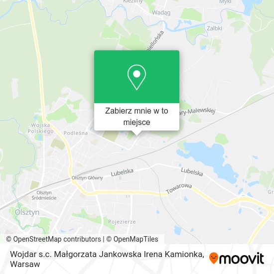 Mapa Wojdar s.c. Małgorzata Jankowska Irena Kamionka