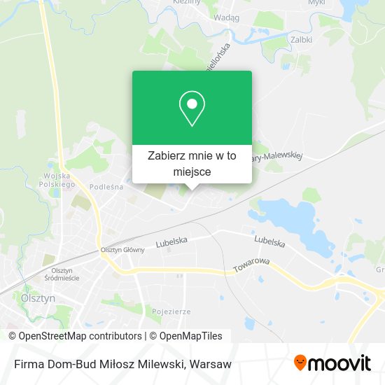 Mapa Firma Dom-Bud Miłosz Milewski