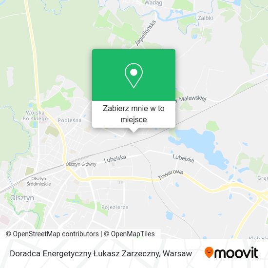 Mapa Doradca Energetyczny Łukasz Zarzeczny