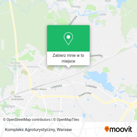 Mapa Kompleks Agroturystyczny