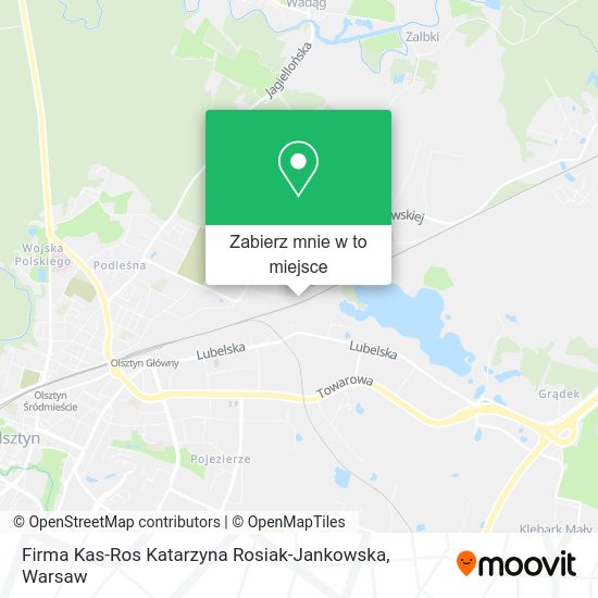 Mapa Firma Kas-Ros Katarzyna Rosiak-Jankowska