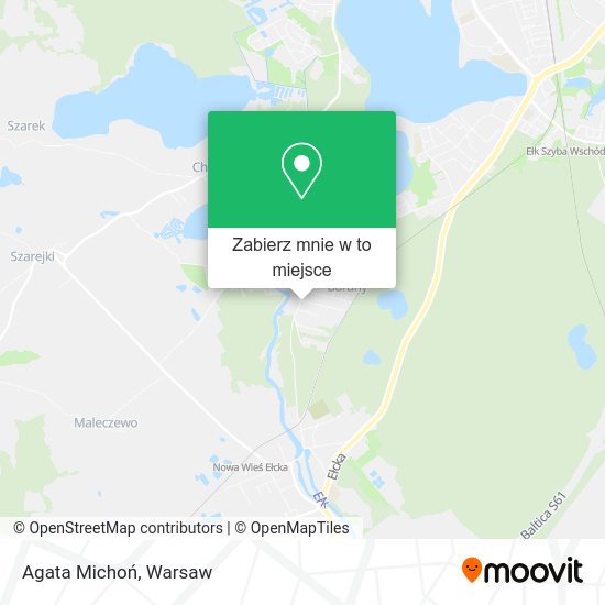 Mapa Agata Michoń