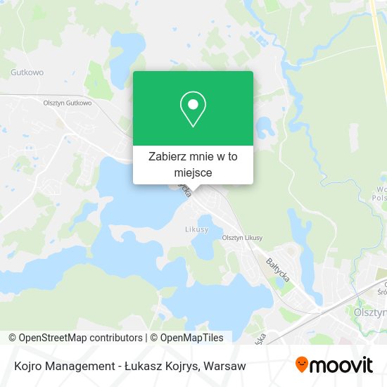 Mapa Kojro Management - Łukasz Kojrys