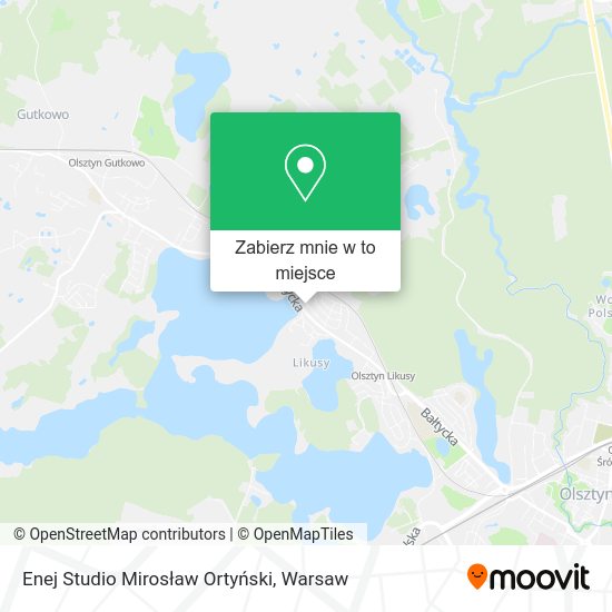 Mapa Enej Studio Mirosław Ortyński