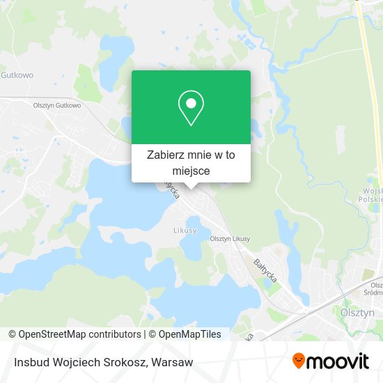 Mapa Insbud Wojciech Srokosz