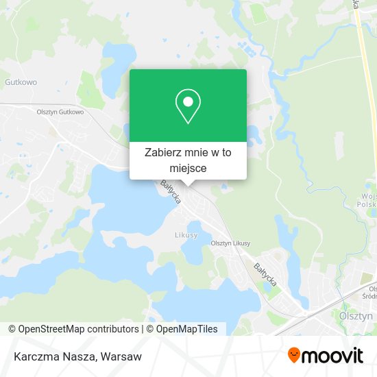 Mapa Karczma Nasza