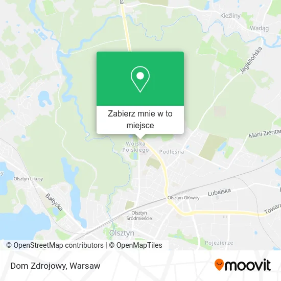 Mapa Dom Zdrojowy