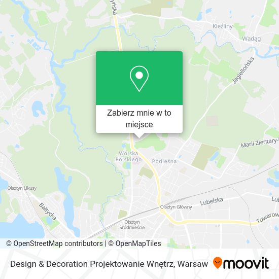 Mapa Design & Decoration Projektowanie Wnętrz