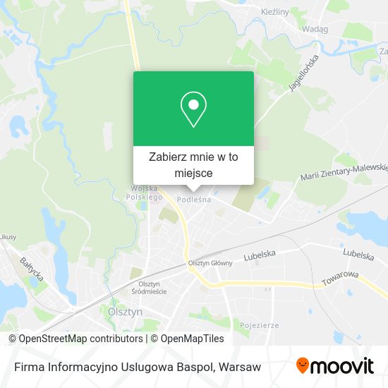 Mapa Firma Informacyjno Uslugowa Baspol