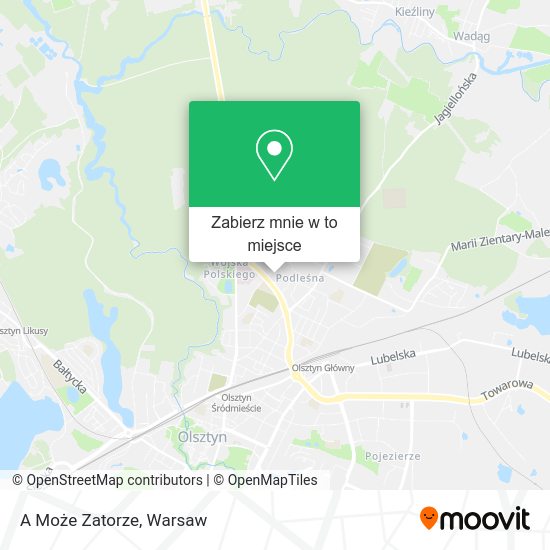 Mapa A Może Zatorze