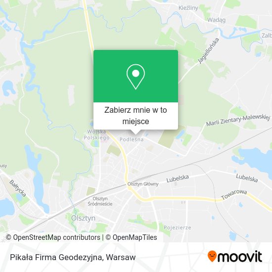 Mapa Pikała Firma Geodezyjna