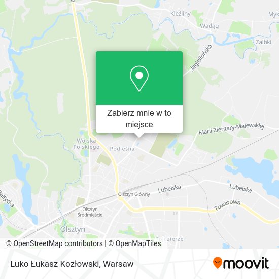 Mapa Luko Łukasz Kozłowski