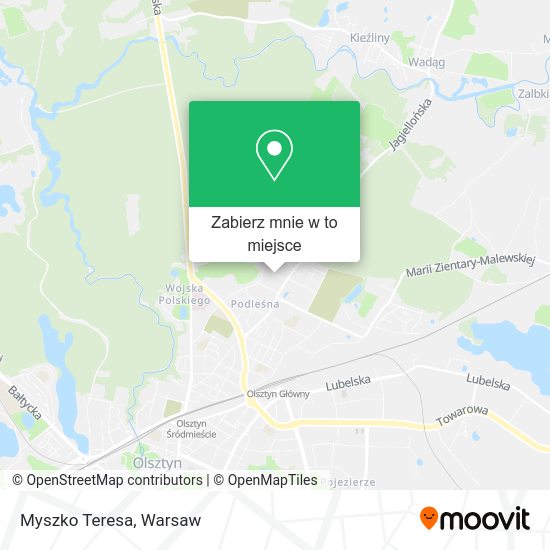 Mapa Myszko Teresa