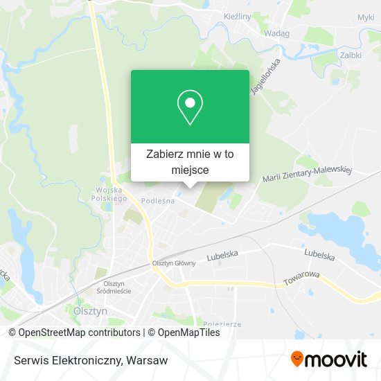 Mapa Serwis Elektroniczny