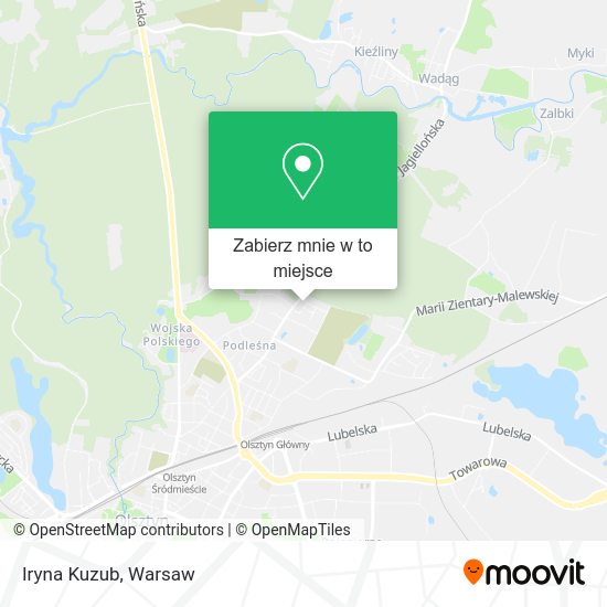 Mapa Iryna Kuzub