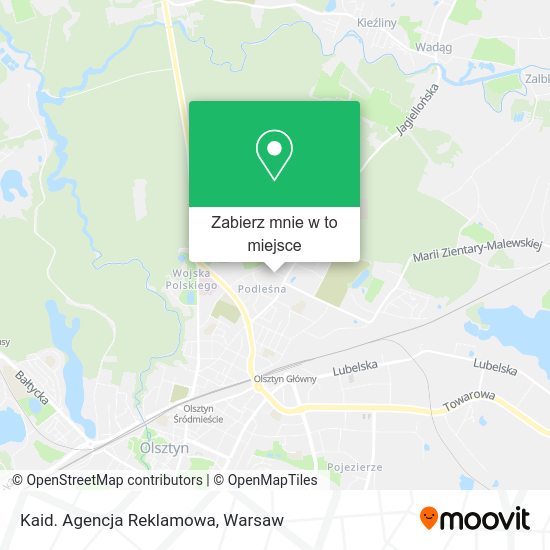 Mapa Kaid. Agencja Reklamowa