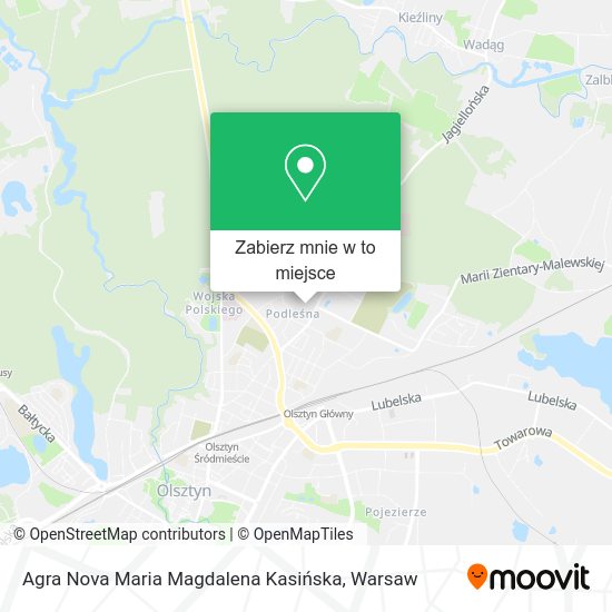 Mapa Agra Nova Maria Magdalena Kasińska