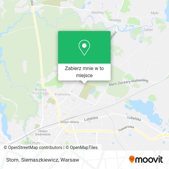 Mapa Stom. Siemaszkiewicz