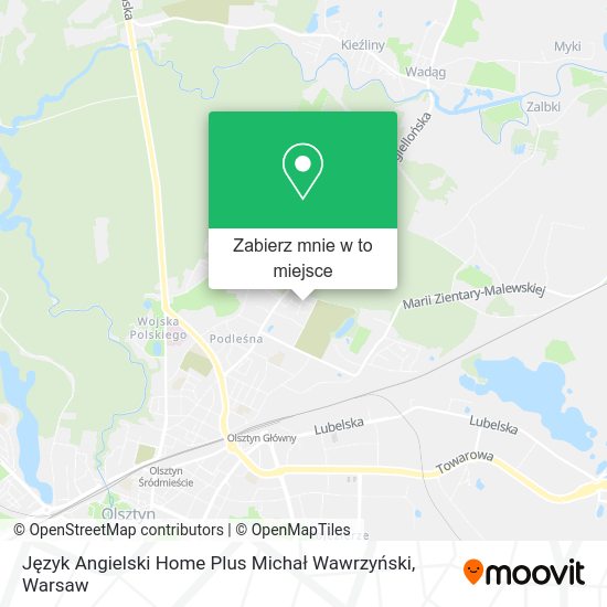 Mapa Język Angielski Home Plus Michał Wawrzyński