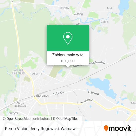 Mapa Remo Vision Jerzy Rogowski