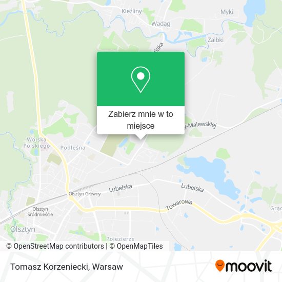 Mapa Tomasz Korzeniecki