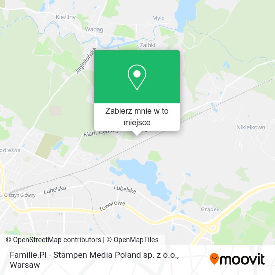 Mapa Familie.Pl - Stampen Media Poland sp. z o.o.