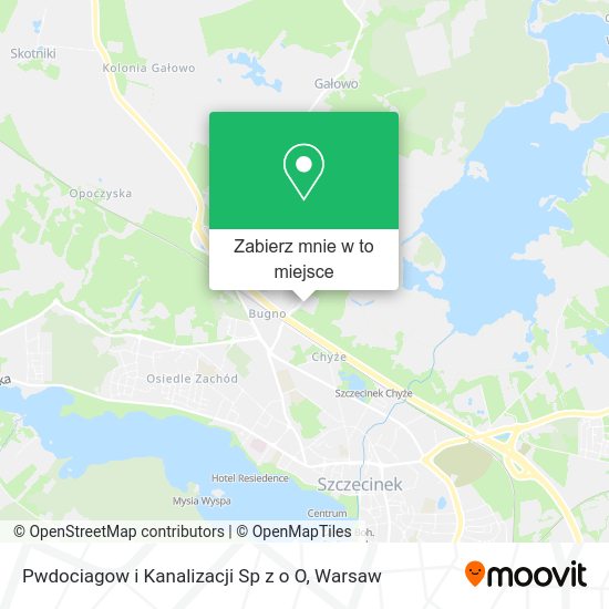 Mapa Pwdociagow i Kanalizacji Sp z o O