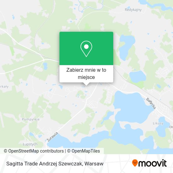 Mapa Sagitta Trade Andrzej Szewczak