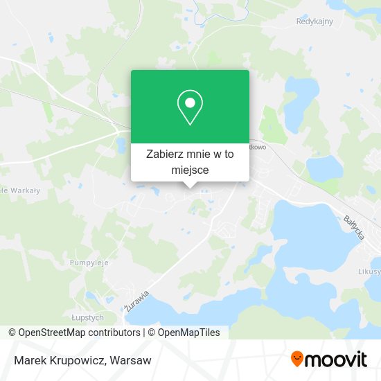 Mapa Marek Krupowicz