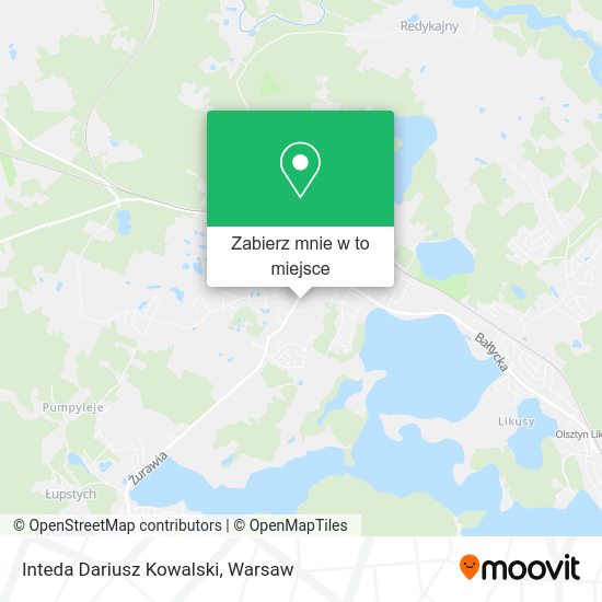 Mapa Inteda Dariusz Kowalski