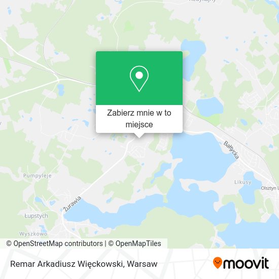 Mapa Remar Arkadiusz Więckowski