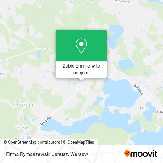 Mapa Firma Rymaszewski Janusz