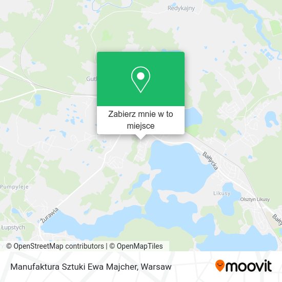 Mapa Manufaktura Sztuki Ewa Majcher