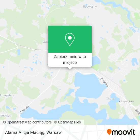 Mapa Alama Alicja Maciąg