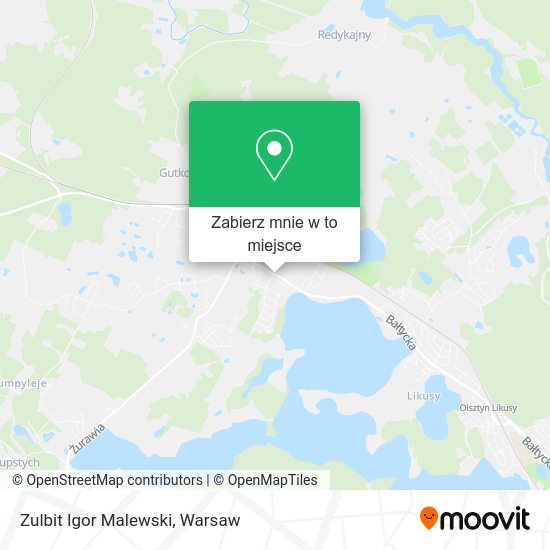 Mapa Zulbit Igor Malewski