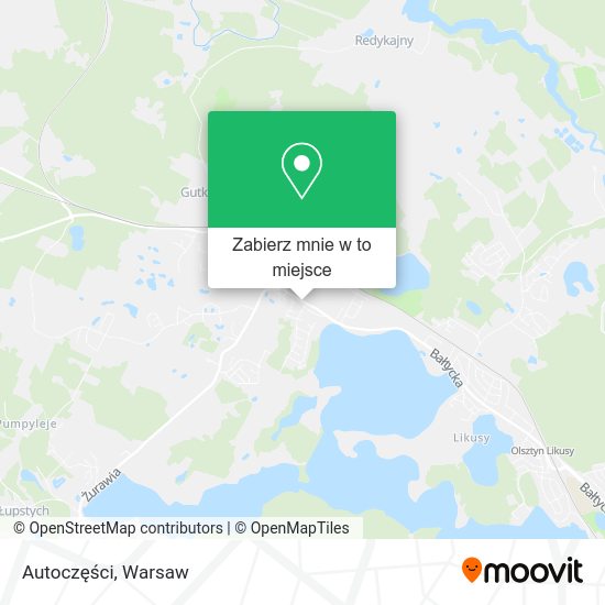 Mapa Autoczęści