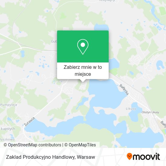 Mapa Zaklad Produkcyjno Handlowy