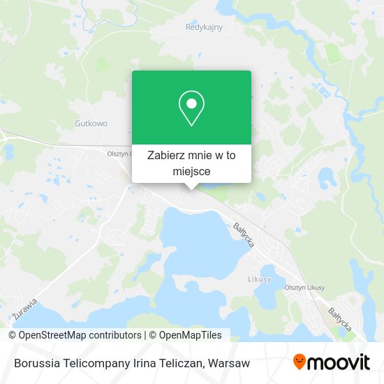 Mapa Borussia Telicompany Irina Teliczan