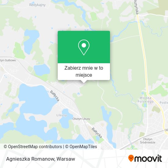 Mapa Agnieszka Romanow