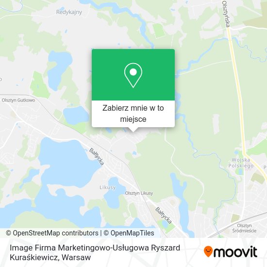 Mapa Image Firma Marketingowo-Usługowa Ryszard Kuraśkiewicz