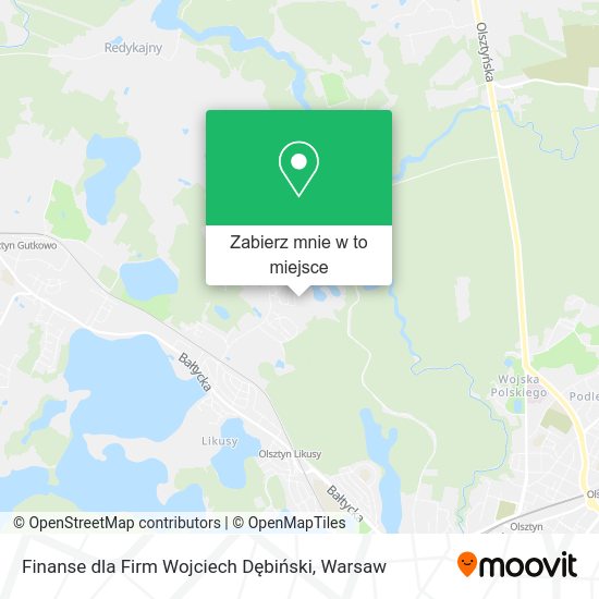 Mapa Finanse dla Firm Wojciech Dębiński