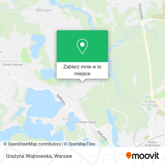 Mapa Grażyna Wojnowska