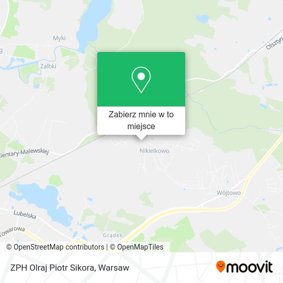 Mapa ZPH Olraj Piotr Sikora