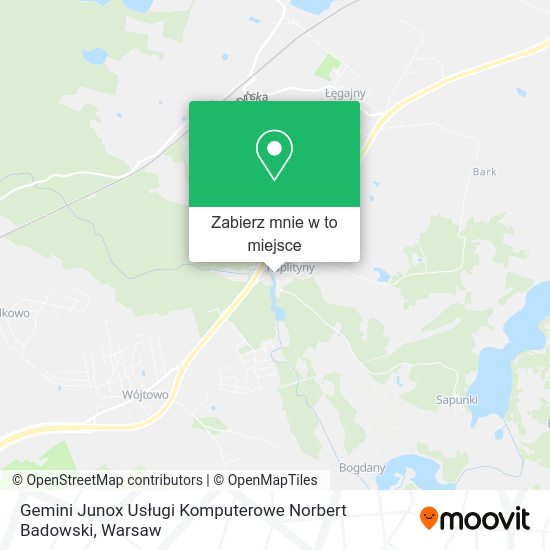 Mapa Gemini Junox Usługi Komputerowe Norbert Badowski