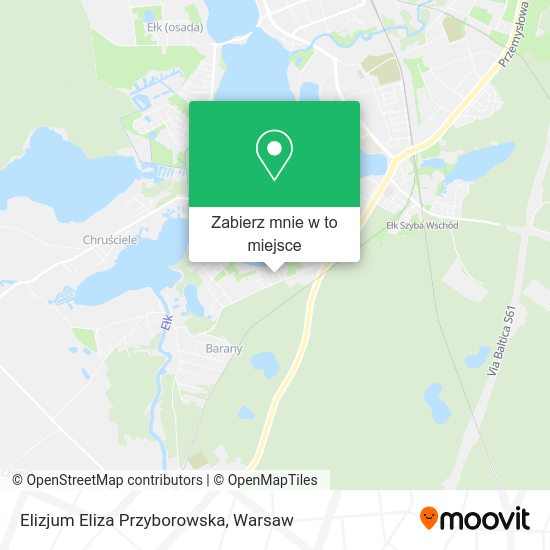 Mapa Elizjum Eliza Przyborowska