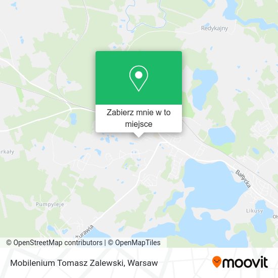 Mapa Mobilenium Tomasz Zalewski