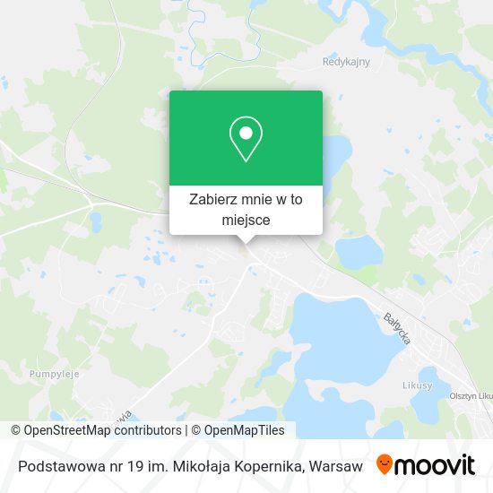 Mapa Podstawowa nr 19 im. Mikołaja Kopernika