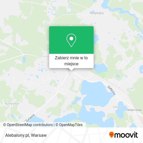 Mapa Alebalony.pl